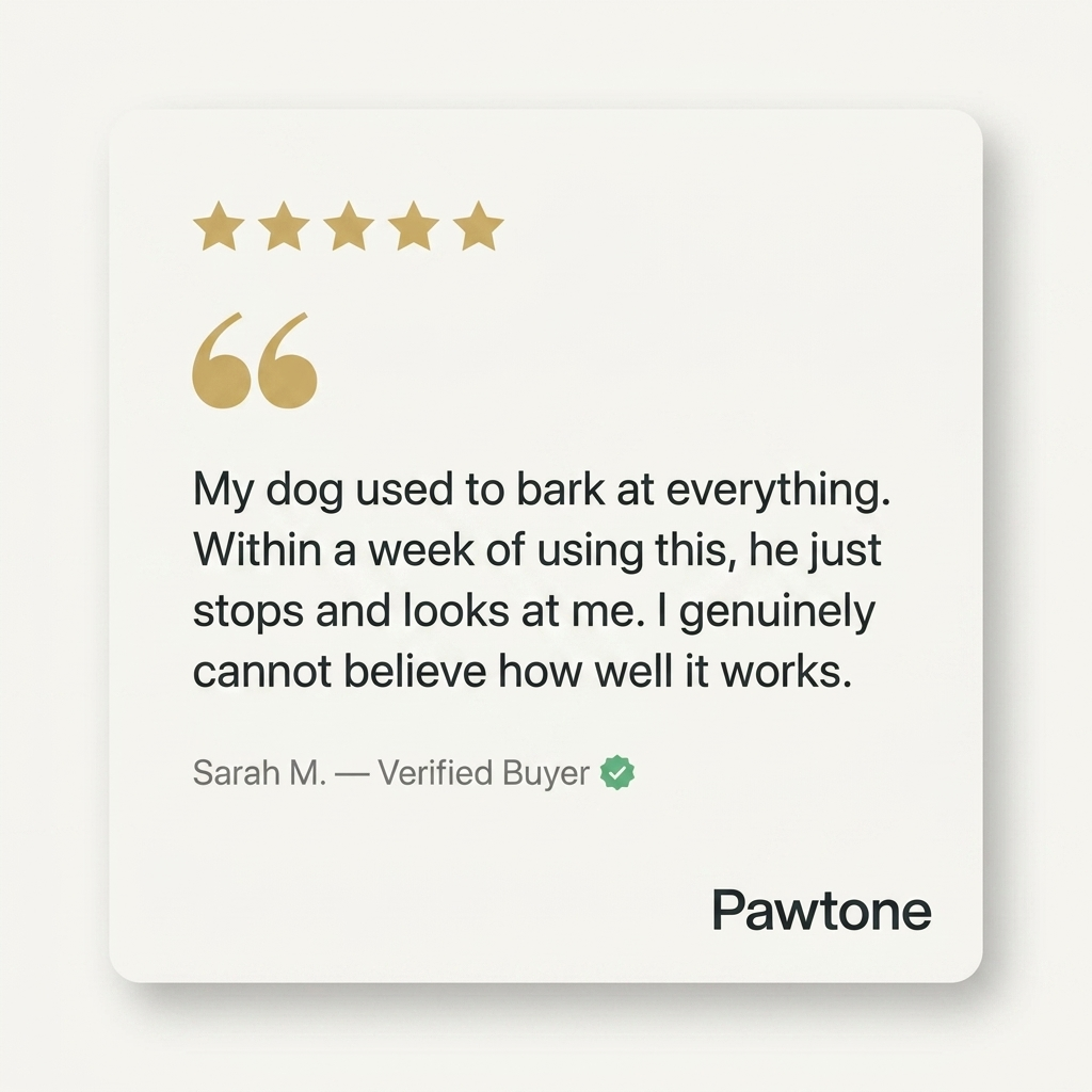 PawTone Ultrasonic Bark Defender