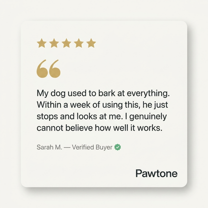 PawTone Ultrasonic Bark Defender