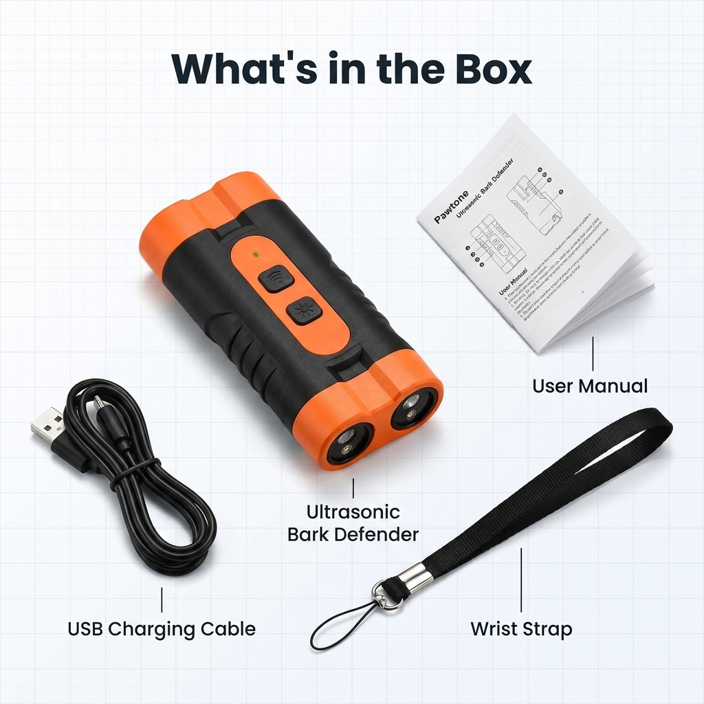 PawTone Ultrasonic Bark Defender